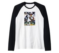 T-Shirt The Fiddler Marc Chagall 1913 Musicien Peinture Manche Raglan