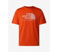 The North Face - 24/7 Logo Graphic S/S Tee - T-shirt technique - XL - lava red