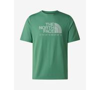 The North Face - 24/7 Logo Graphic S/S Tee - T-shirt technique - M - dimmed algae