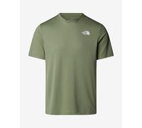 The North Face - T-shirt respirant et polyvalent - M 24/7 S/S Tee Reg Bark Mist pour Homme - Taille L - Vert Vert L