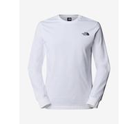 The North Face Easy Logo Long Sleeve T-shirt Blanc XL Homme
