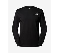 T-shirt The North Face Easy manches longues noir blanc gris - M