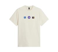T-shirt The North Face Explorer Badges Rlx Blanc L