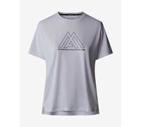 T-shirt The North Face Flex Mountain Athletics à manches courtes blanc pur pour femme - L