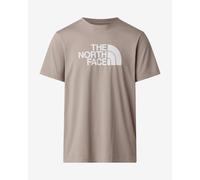 T-shirt The North Face Half Dome Evolution manches courtes marron clair blanc - M