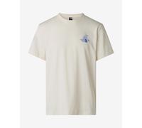 The North Face - Mountain Celebration Regular Short Sleeve - T-shirt homme White Dune - M