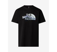 The North Face T-shirt Mountain Line Graphic manches courtes noir uni S