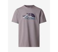 T-shirt The North Face Mountain Line Graphic manches courtes violet - XXL