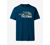 THE NORTH FACE M Ss Mountain Line Tee - Homme - Bleu - taille S- modèle 2026