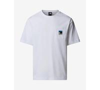 The North Face T-shirt Décontracté À Poche Mountain Logo Pour Homme Tnf White Taille XL male