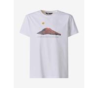 T-shirt The North Face Mountain Night Relaxed manches courtes blanc garçon - XL