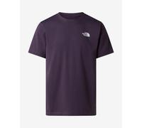 The North Face T-shirt homme NSE Box Evolution manches courtes violet clair et blanc L
