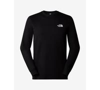 T-shirt The North Face Red Box manches longues noir blanc - L