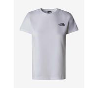 T-shirt The North Face Redbox manche courte blanc noir femme - XL