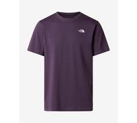 T-shirt The North Face Simple Dome Evolution à manches courtes violet foncé - XS