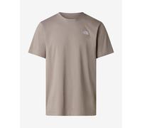 T-shirt The North Face Simple Dome Evolution manches courtes gris marron - M