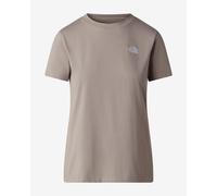 T-shirt The North Face Simple Dome Evolution Slim manches courtes marron grisâtre femme - M