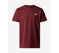 T-shirt The North Face Simple Dome manches courtes bordeaux - S