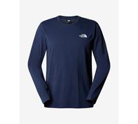 The North Face - L/S Simple Dome Tee - Haut à manches longues - M - summit navy