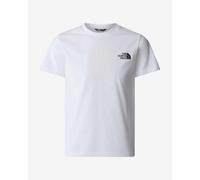 T-shirt The North Face Simple Down manche courte blanc pur enfant - S