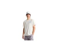 The North Face T-shirt Stones Relaxed décontracté manches courtes graphique Homme Blanc Dune L