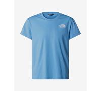 The North Face T-shirt Vertical Logo Back Hit Junior - Blue, Blue L