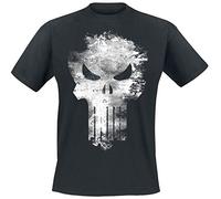 T-Shirt The Punisher Marvel - Punisher Distress Skull