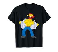 T-shirt The Simpsons Groundskeeper Willie Tears Off T-Shirt