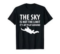 T-shirt The Sky is Not the Limit Skydiving T-Shirt