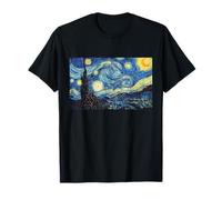 T-shirt The Starry Night - Cool Vincent Van Gogh Painter T-Shirt