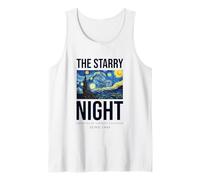 T-Shirt The Starry Night, Peintre Cool de Vincent Van Gogh Débardeur
