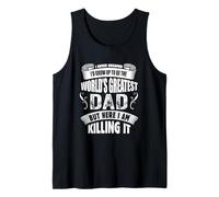 T-Shirt « The World's Greatest Dad », Cadeau de fête des pères Débardeur