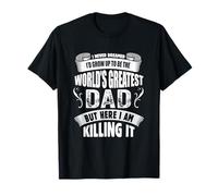 T-shirt « The World's Greatest Dad », cadeau de fête des pères T-Shirt