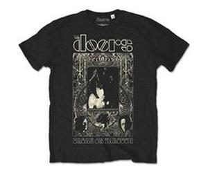 T-shirt thedoors nouveau unisexe noir taille xxl Noir G