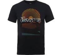 T-shirt thedoors rots sunset unisexe noir taille l Noir G