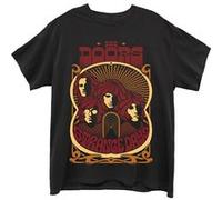 T-shirt thedoors strange days unisexe noirue dip-dye taille l Noir G
