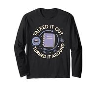 T-shirt Therapy Affirmation Self Love Mindful Calm Empowerment Manche Longue