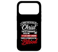 T-Shirt « There is Power in The Blood » Coque pour iPhone 17 Pro Max