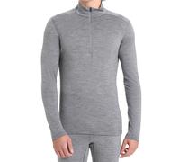 T-shirt thermique 200 Oasis Long Sleeve Half Zip Icebreaker Merino - Gritstone Heather XXL