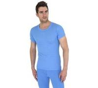 Sous-maillot thermique / T-shirt à manches courtes pour hommes THERM2 (tour de poitrine : 81-86 cm (Small)) (bleu)