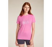 T-shirt thermique à manches courtes pour femme Icebreaker Merino 150 Tech Lite Short Sleeve Tee Van populaire M