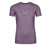 T-shirt thermique à manches courtes pour femme Ortovox 150 Cool Peak Focus W baie sauvage S
