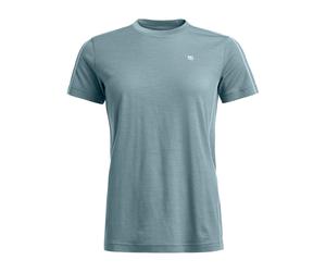 T-shirt thermique à manches courtes pour femme Ortovox 185 Rock'N'Wool T-Shirt W rivage glacé L
