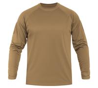 Mil-Tec Tactical Quick-Dry, t-shirt manches longues M Marron Clair (Coyote) Marron Clair (Coyote)