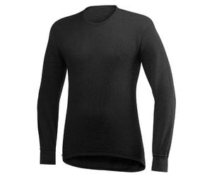 T-shirt thermique à manches longues Woolpower Crewneck 200 XL noir