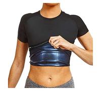 T-shirt Thermique Chaud For Le Corps, Body Amincissant En Néoprène For Homme, Combinaison De Sudation D'entraînement, Meilleur Entraîneur Abdominal For Les Costumes De Sauna ( Color : Women , Size : S