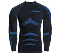 T-shirt thermique EnergyTech Long Sleeve FreeNord - Black/Blue XXL