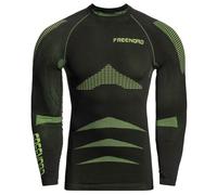 T-shirt thermique EnergyTech Long Sleeve FreeNord - Black/Green XL