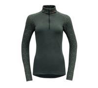 T-shirt thermique femme à manches longues Devold Duo Active col roulé zippé L les bois