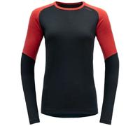 T-shirt thermique femme à manches longues Devold Jakta Merino 200 encre/beauté S